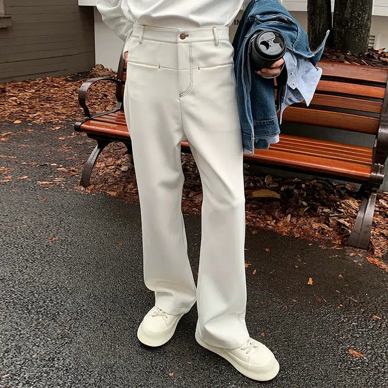 Relaxed Fit Casual Pants