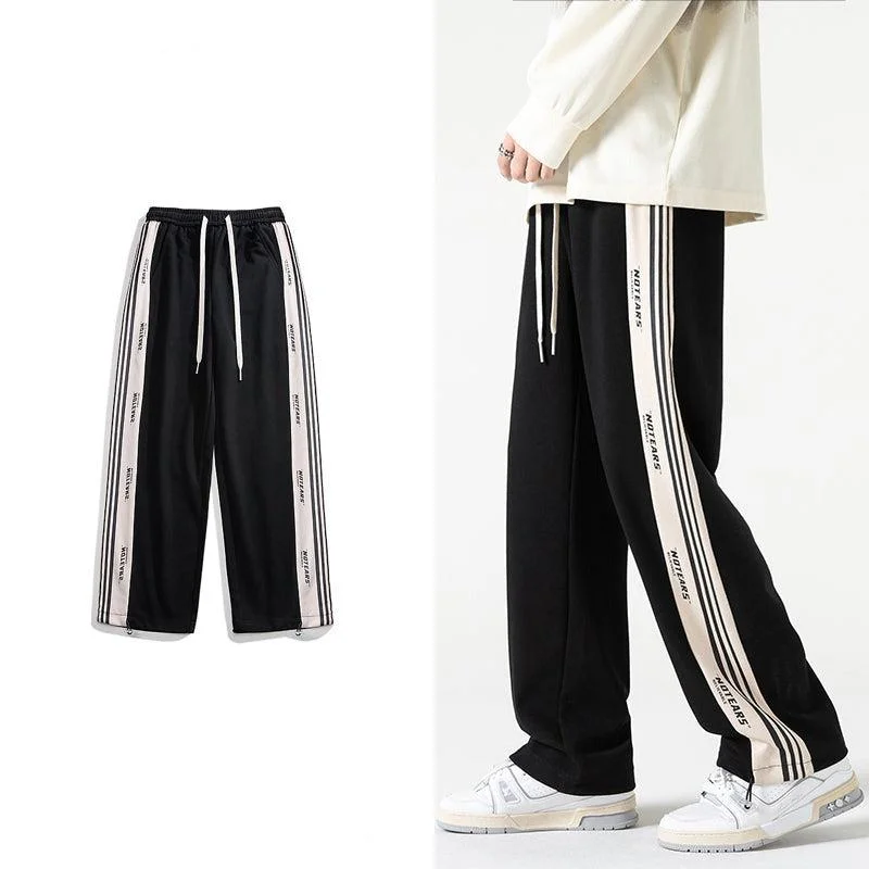 Stitching Side-stripe Track Pants