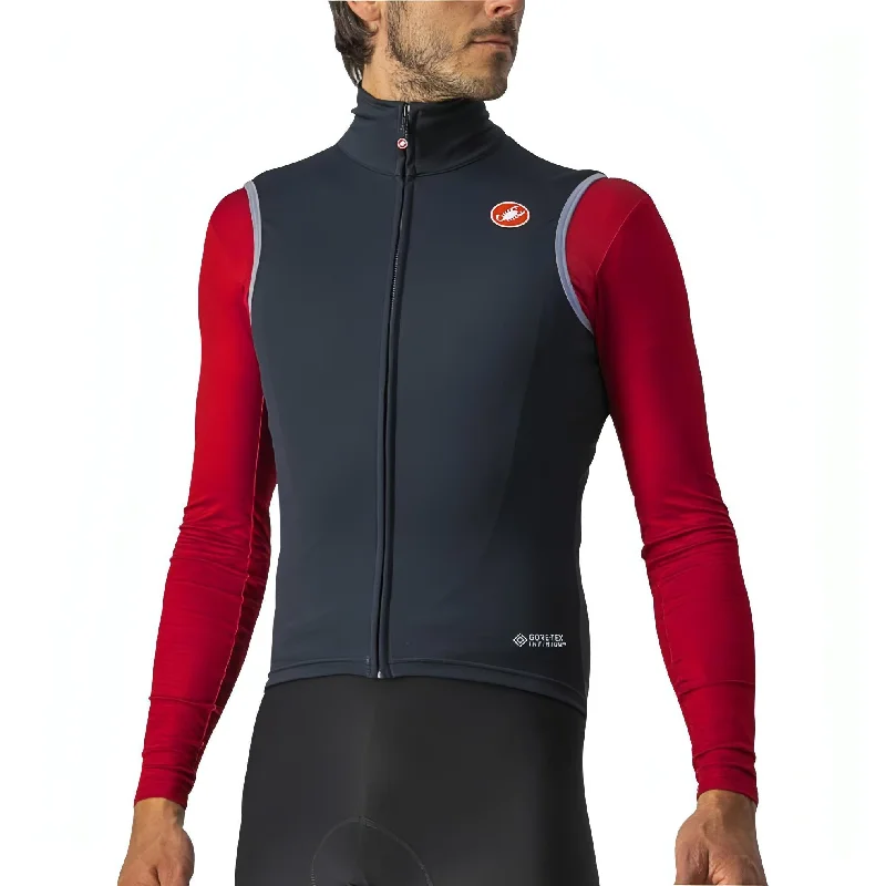 Castelli Perfetto ROS Mens Cycling Gilet - Black