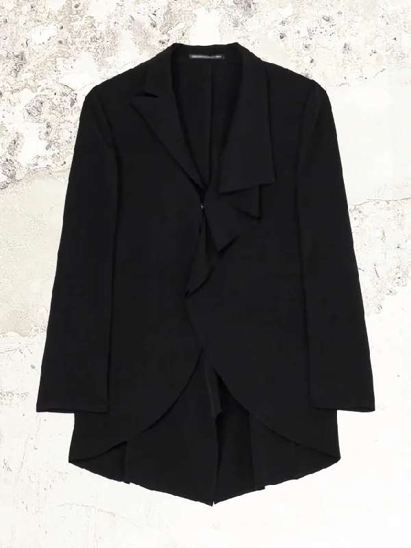 Yohji Yamamoto round hem jacket