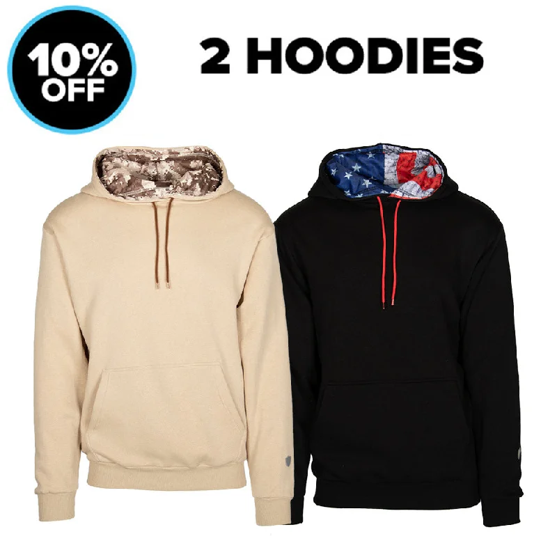 2 Hoodies