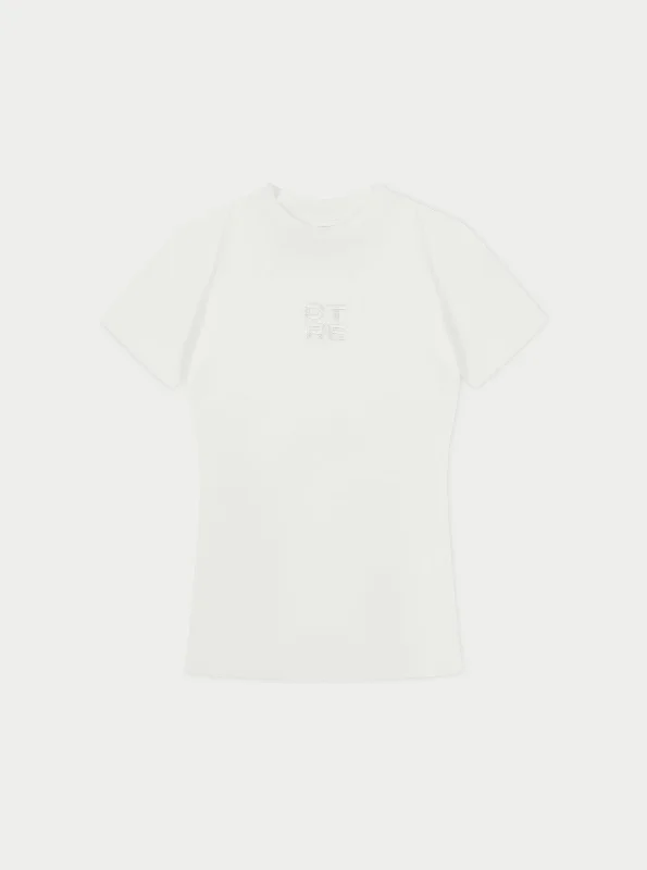 CTRE SOFT TOUCH T-SHIRT - OFF WHITE