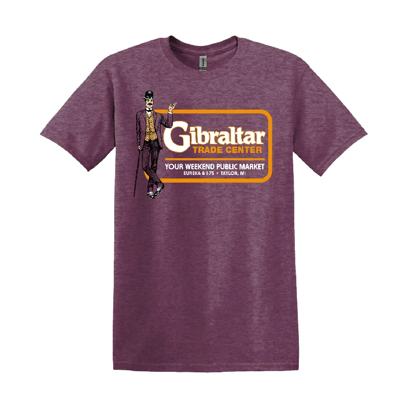 Gibraltar Trade Center Softstyle Heather Maroon T-Shirt