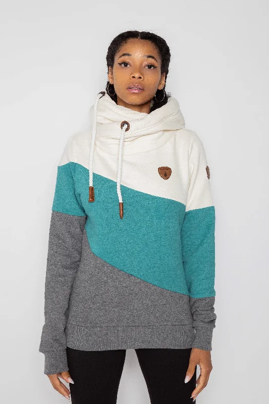 Selene Peacock Mix Hoodie