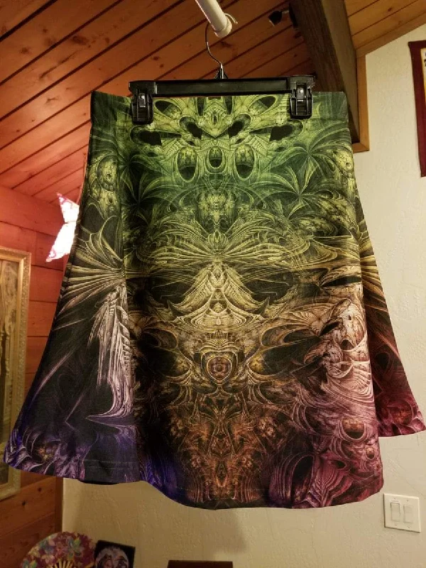 SALE: Spectral Evidence High Waist Flare Skirt