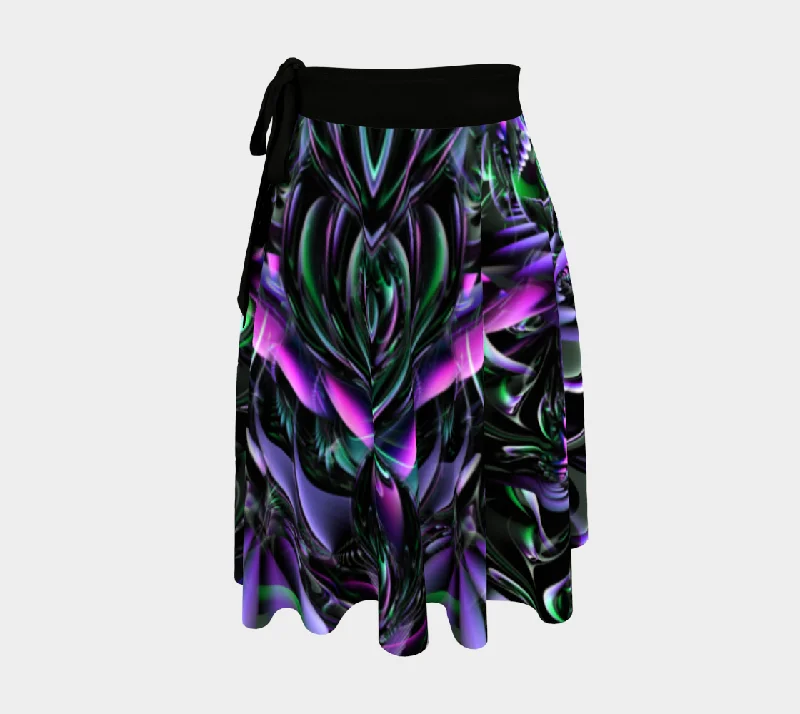 Threshold Consciousness Wrap Skirt