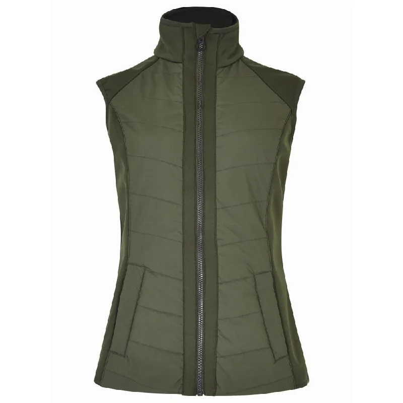 Dubarry Foyle Hybrid Ladies Primaloft Gilet - Pesto