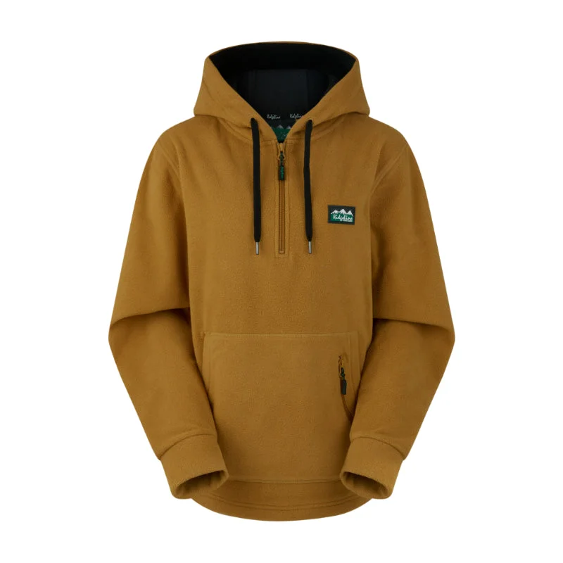 Ridgeline Ballistic Ladies Fleece Hoodie - Ochre