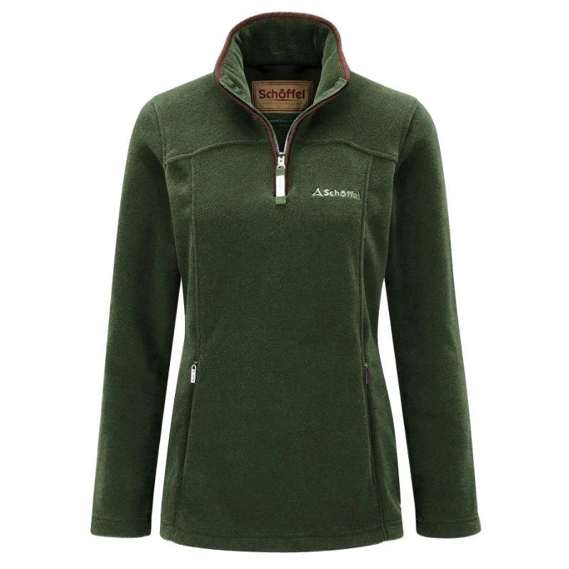 Schoffel Tilton 1/4 Zip Fleece - Forest