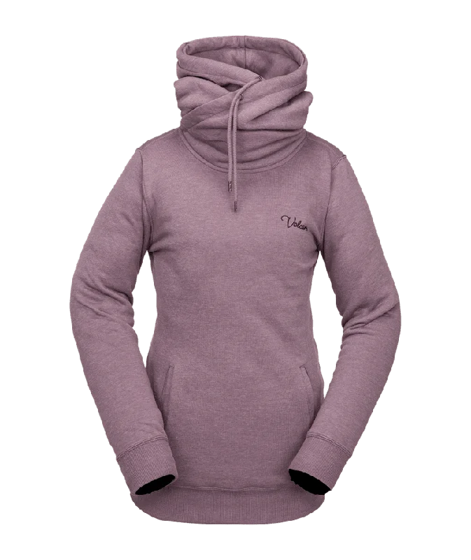 VOLCOM Women's Tower Pullover Fleece Dusty Lavender