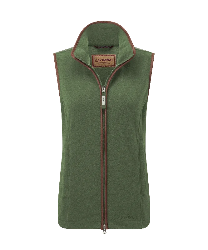 Lyndon Fleece Gilet - Cedar Green