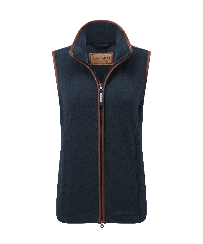 Lyndon Fleece Gilet - Petrol Blue