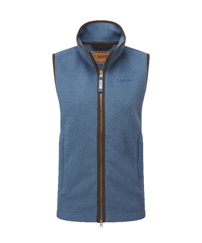 Lyndon Retro Fleece Gilet - Vintage Navy