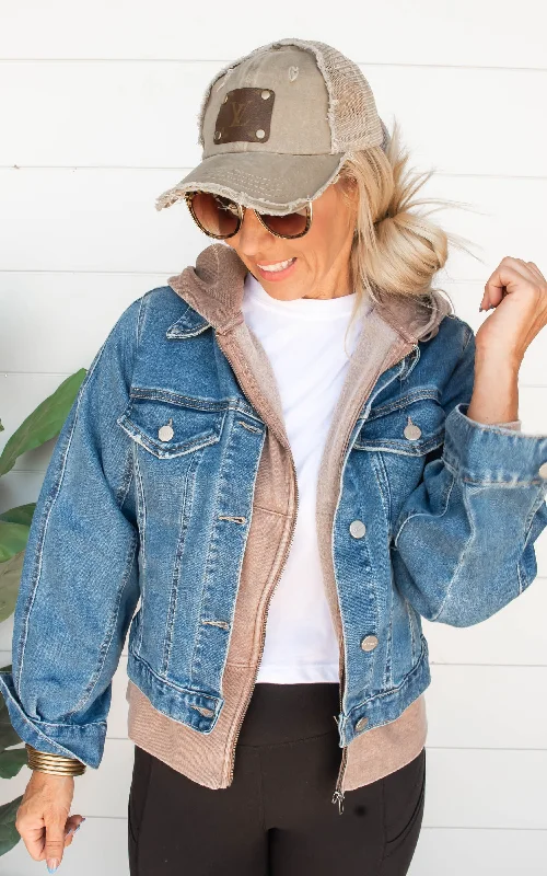 Balloon Sleeve Denim Jacket - Final Sale