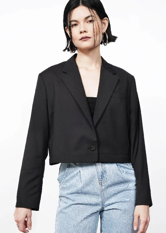 The Empower Cropped Convertible Blazer